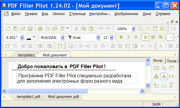 PDF Filler Pilot 1.24