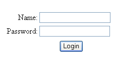 Форма логин-пароль